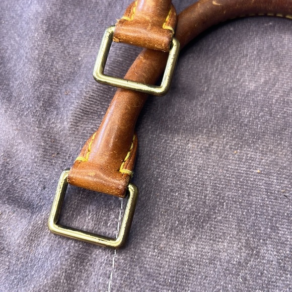 Authentic Louis Vuitton Vintage Speedy Replacement Straps Handles n8 - Picture 3 of 9
